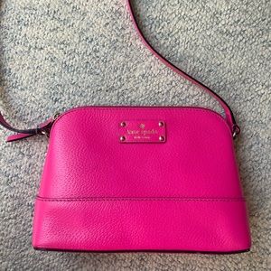 Kate Spade hot pink cross body bag